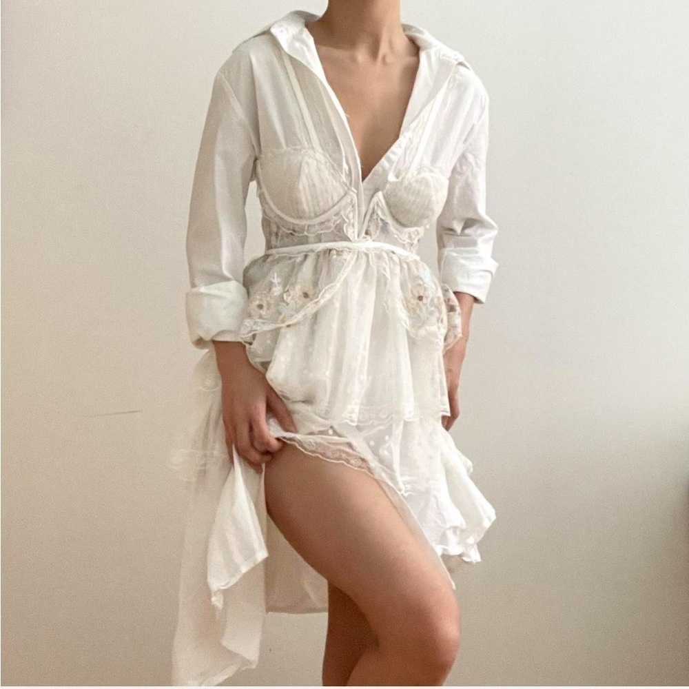 For Love & Lemons snow floral slip dress - Picture 2 of 12